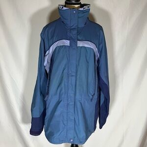 Columbia Core Sportswear Interchangeable Women's Medium Jacket Vintage Colorful